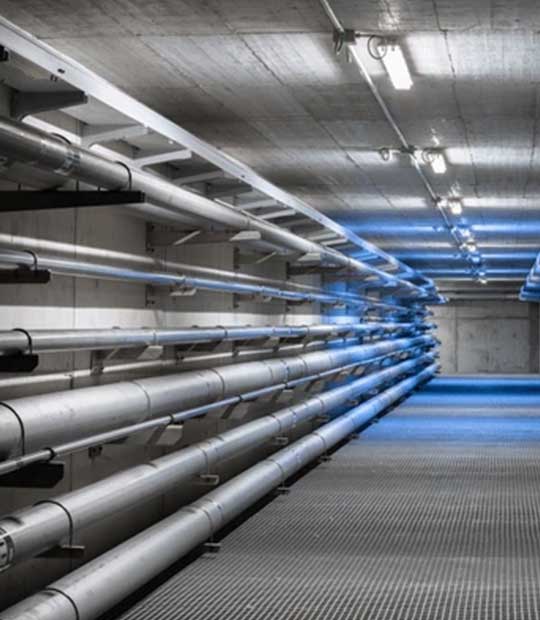 drainage installation
