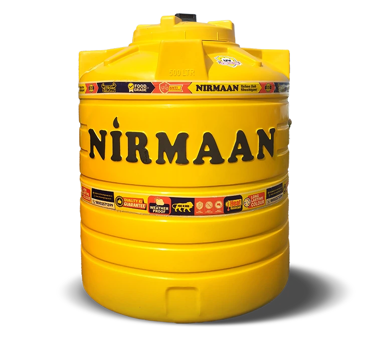 golden water tank