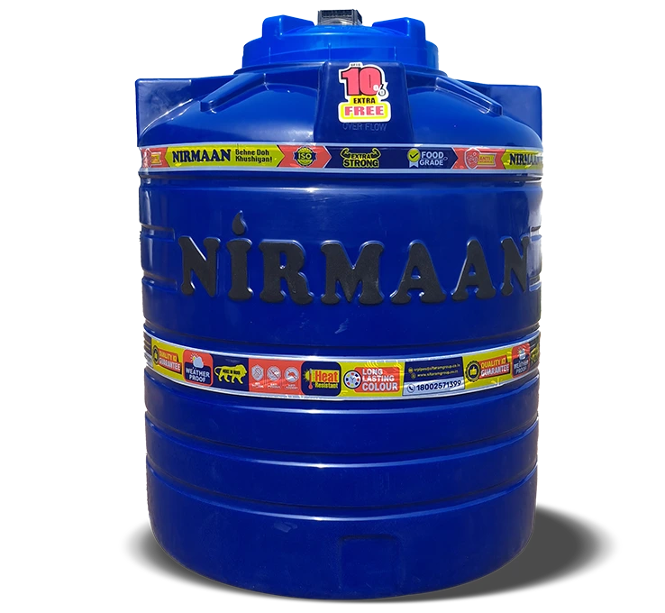 royal blue water tank
